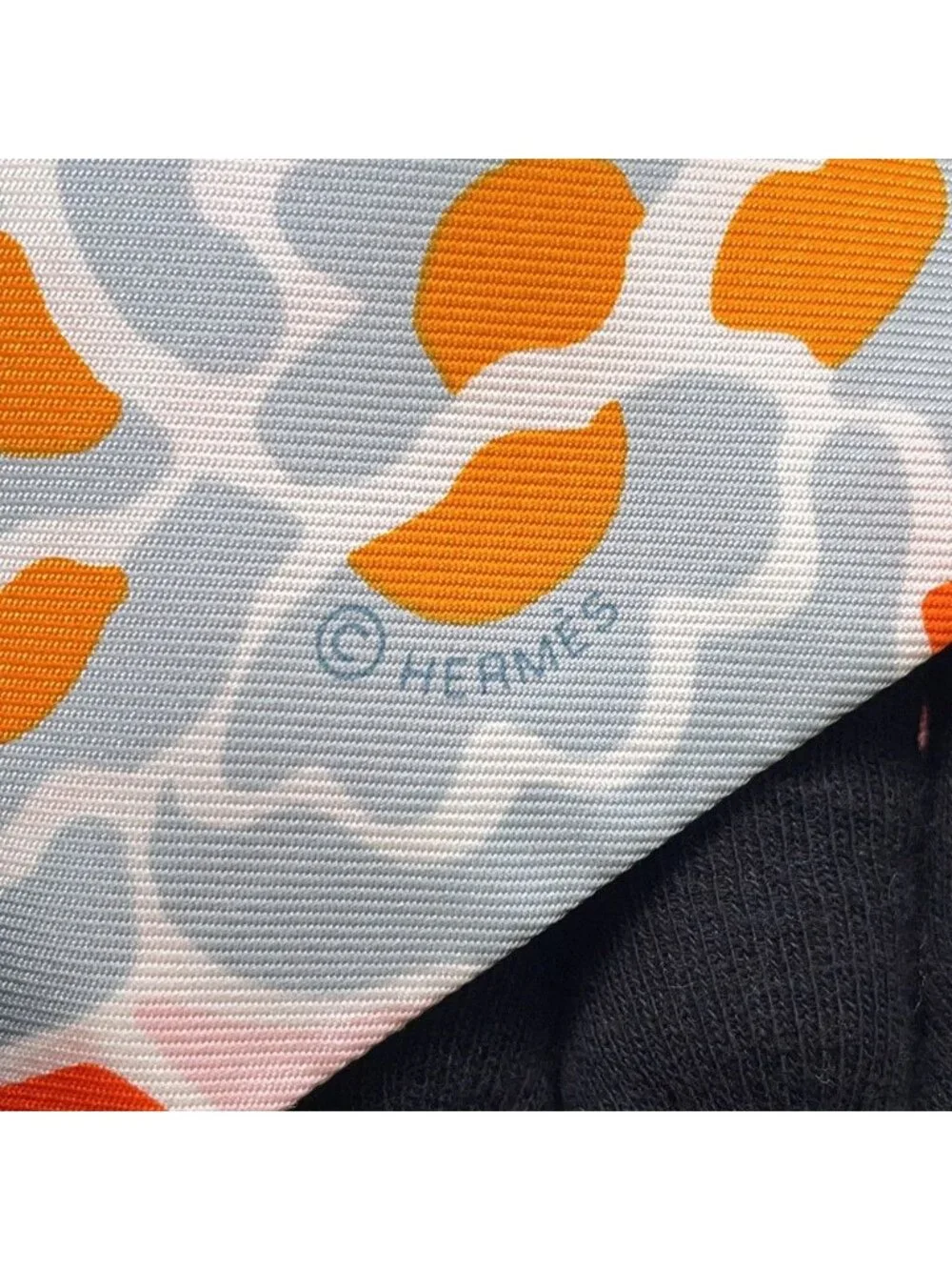 Hermes Scarf Twill Bingata